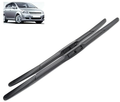 LZWLZW Escobilla Limpiaparabrisas para Toyota Corolla Verso 2 E121 AR10 2001-2009 26+16, Escobilla Limpiaparabrisas Delantero Goma Parabrisas Escobillas Limpiaparabrisas