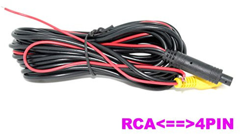 Auto Wayfeng WF® 6/10/15/20 Metros RCA Cable de vídeo para Coche Aparcamiento retrovisor cámara de visión Trasera para Coche Monitor DVD Disparador Cable de 6 10 15 20 m Opcional