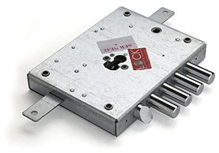 Serrure pour portes blindée à appliquer avec Cane Triple Atra dierre Art. serne42 droite