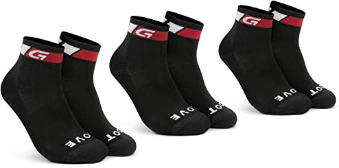 GripGrab Classic Low Cut 1er und 3er Set Kurze Sommer Fahrradsocken Rennrad Mountainbike Indoor Cycling Radsport Socken