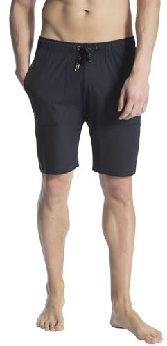 CALIDA Remix Basic Sleep Bermudas Herren, mit Seitentaschen