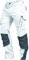 Leibwächter Flex-line Arbeitshose Herren – weiß/grau – Gr. 52 – Bequeme Workwear mit Elastan (Spandex) – 60°C waschbar & trocknergeeignet – erhöhte Reißfestigkeit – für verschiedenste Berufe