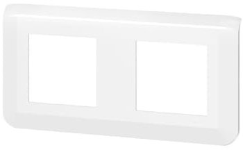 Legrand 078804L Mosaic Plaque de Finition Horizontale pour 2x2 Module, Blanc