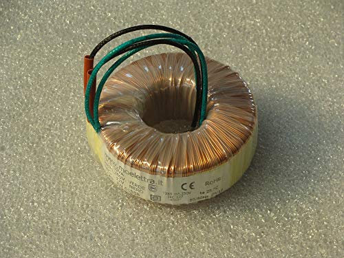 MOELETTRA TRASFORMATORE TOROIDALE 50VA 230V 12V. Italian Manufacturing