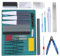 Aussel 33 Pieces Gundam Model Tools Kit, Model Basic Tools Craft Set, Hobby Building Craft Set for Basic Model Building Repairing and Fixing