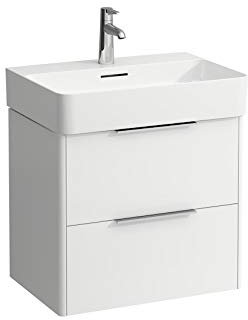 Laufen Base für Val Waschtischunterschrank, 2 Schubladen, für Waschtisch 810283, Farbe: Snow (weiß matt)