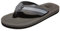 NewDenBer Men's Flip Flops Comfortable Thong Sandals Lightweight Summer Beach/Pool Slippers Grey Size 10 UK