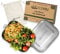 EcoYou Premium Lunchbox aus Edelstahl - 1200 ml Brotdose inkl. Trennwand - Bentobox auslaufsicher als Vesperdose für Erwachsene & Kinder - Brotbox mit Fächern für Büro, Schule und Kindergarten