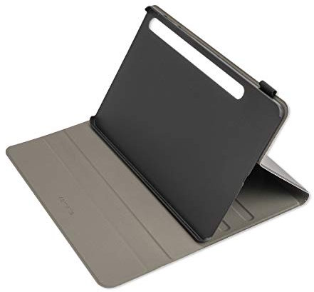 4smarts DailyBiz Flip Case für Samsung Galaxy Tab S6 Schutzhülle im Fliptasche mit Standfunktion, Stifthalter & Magnetverschluss. Tastatur Kompatibel Kunstleder Hülle Samsung Tab S6 - Schwarz