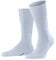 FALKE Herren Socken Airport M So Wolle Baumwolle einfarbig 1 Paar, Blau Light Blue 6594, 45-46