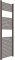 ERCOS Radiador toallero de baño Dimensiones 500x1500 MM Radiador de baño Color Barro Opaco, Conexiones 1/2 Suministrado Con Kit de Montaje