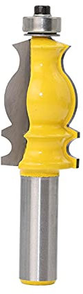 Hardware-Frässchneider. 1 Stück Gebäude-Formen-Router-Bit-1/2Holzbearbeitungs-Werkzeuggriff-Tenon-Messer (Cutting Edge Length : 12.7mm shank)