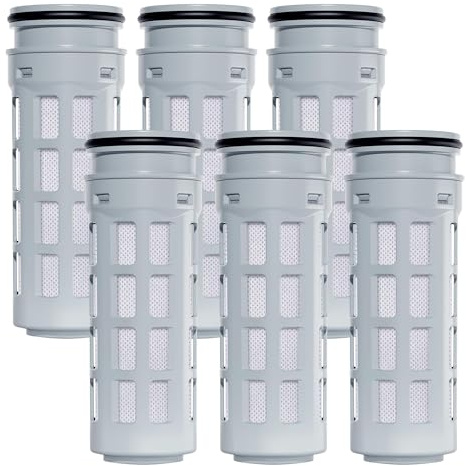 Waterdrop Replacement for Brita® Stream Pitcher Water Filter, Brita® OB05 Filter Pitchers and Dispensers, Pour Through Filters, Upgraded 7-stage Filters, Lasts 2 Months, Pack of 6