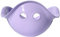 MOLUK Bilibo Endless Play Possibilities for Kids, Motor Skills Toy for Children from 2 Years, Play and Spin Seat, Imaginative Learning Toy, Hand-Eye Coordination, Travel-Friendly, Non-Toxic, Lilac