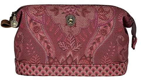Pip Studio Kosmetiktasche Medium | Dark Pink - 22,5 x 9,5 x 15