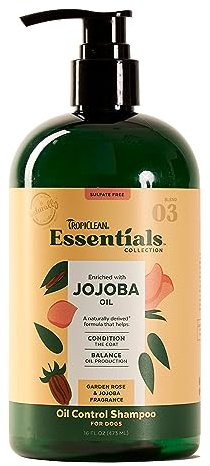 TropiClean Essentials Jojoba Oil Shampoo for Dogs 473ml