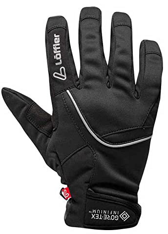 Löffler Unisex Tour Gloves Ws Warm Handschuhe, Black, 8|8.5