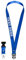 Dinikally Personnalisé Brodé Noms Lanyard Collier Boucle Breakaway Amovible pour Carte ID Badge Holder Key, multicolore, L, Moderne