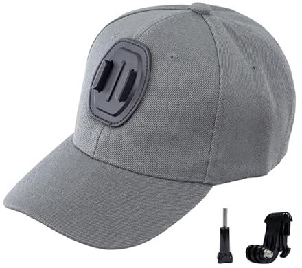 Navna Baseball Cap With Camera Mount For Action Cameras, Compatible With SJCAM, Head Mount Hat, Camera Baseball Cap, Essential Accessory For Outdoor Sports Enthusiasts