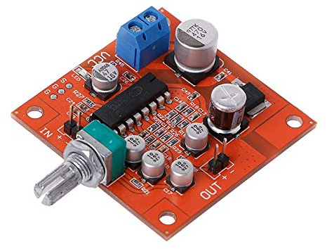 TopHomer PT2399 Mikrofon Reverb Platte, DC 6V-15V Nachhall AMP Board ohne Vorverstärker, 50x50mm/1.97x1.97