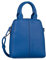 TOM TAILOR Dorine Damen Shopper Umhängetasche Reißverschluss Klein Blau