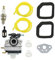 Carburettor Carb Replacement for Ryobi RBC254SESO RLT254CDSO RLT254CSEON RLT254SDSO Line Trimmer RPP254JO Pole Pruner for Homelite Carburetor Kit Chainsaw Carburetor