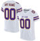 Topassion Personalisiertes American Football Trikot mit Namen Nummer Benutzerdefinierte Herren Sporthemden Trikot Personalisierte Fußballtrikots Atmungsaktiv Fußball Jersey für Männer Kinder, S ~ 7XL