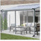 Strapazierfähige, wasserdichte PVC-Plane mit Ösen, anpassbare Markise für Terrasse, Zelt, Außenbereich, Vinyl-Plane, Vorhang, Seitenwand, klare Markise, Vordach (Größe: H 2 x B 10 m/H 6,5 x B 32,8 cm)