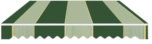 Telo di ricambio per tende da sole, impermeabile, varie misure e colori