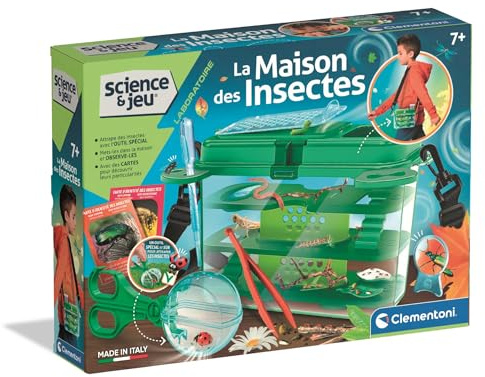 Laboratoire Maison des Insectes Module Transportable Illustré Dès 7 Ans