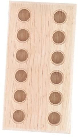 Housoutil 12löcher Holzzangenblock Mit Zangen-organizer Rutschfestem Design Für Stabilen Stand Kompakte Als Schreibtischdekoration Und Werkzeug-organizer