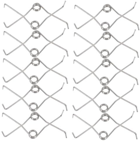 LOORGVEL 20Stücke Ersatzfeder für Gartenscheren Teiliges Langlebige Edelstahlfedern Ergonomisches Design für Müheloses für Handschneider und Astscheren Präzises