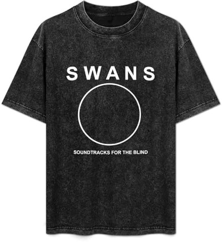 The Swans Men's T-Shirt Unisex White tee Clothing S