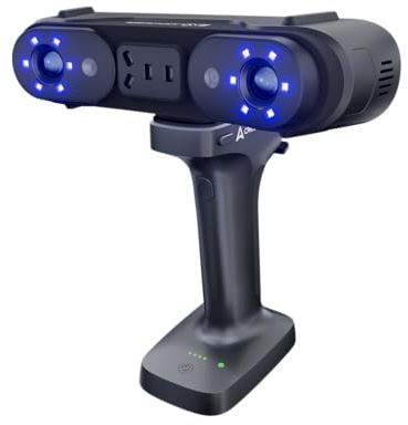 Creality Sermoon X1 3D Scanner, 0,02 mm Präzision, Multi-Laser + NIR Strukturlicht, kabellos, sprayfrei, für 5-4000 mm Objekte, CAD & Reverse Engineering