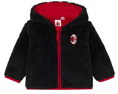 A.C. Milan - Giacca Invernale Teddy, Giacca da Neonato, Prodotto Ufficiale
