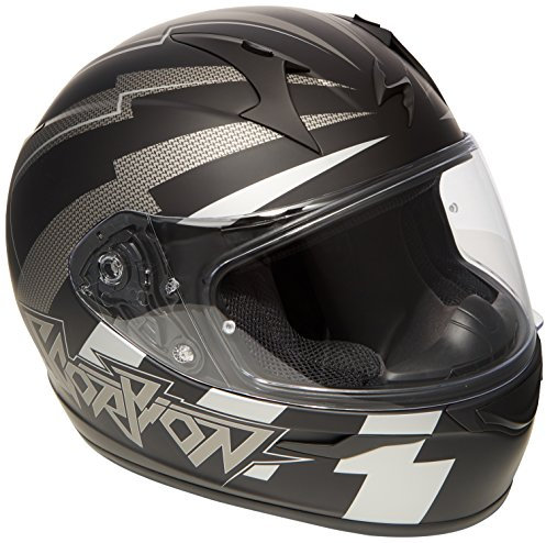 Scorpion 39-017-159 Motorcycle Helmet, Multi-Coloured XXL Matt Black-Silver