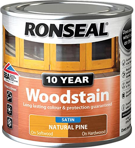 Ronseal 10 Year Woodstain Natural Pine 250ml