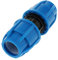 Fenteer Connecteur Tuyau Doubles Accoupleurs Raccord d'Arrosage Rapides pour Tube Applicable PPR/PE/PVC - 25mm