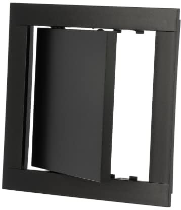 150x150mm Revisionsklappe - Serviceklappe zur Inspektion und Abdeckung - Inspektionstür Zugangstür Wartungsklappe - ABS-Kunststoff Anthrazit