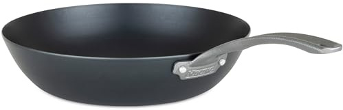 Viking Blue Carbon Steel Chef Pan, 12 Inch Wok and Saute Pan, Oven Safe, Induction Ready