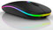 Usful Tech - Mouse wireless Blootooth BT5.1/2.4G ricaricabile senza fili USB Mouse ottico computer/telefono/Smart TV Mouse1600DPI con 3 livelli regolabili per Windows/Mac/Macbook Pro/Air