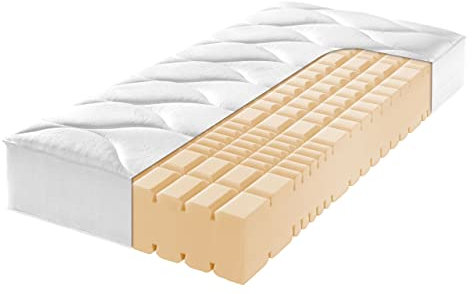 Frankenstolz 7-Zonen-Komfortschaumkern-Matratze Saphire KS Härtegrad 2 90x200 cm