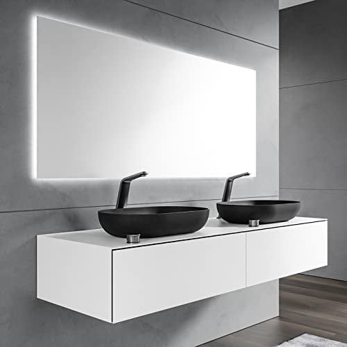 BERNSTEIN® Unterschrank für Aufsatzwaschbecken, Breite 160cm, Waschbeckenunterschrank aus der Badmöbel-Serie ARCTIC, Softtouch Oberfläche, Push-Open Schubladen mit Premium Auszügen, Vormontiert