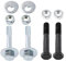 YUCKMZ Exzenterschraube Schrauben Satz Querlenker Radaufhängungen Schraube Unterlegscheibe M14x1.5x90 Kompatibel mit VW T4 Transporter 701407397C N90534002