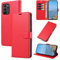 KKEIKO Coque pour Samsung Galaxy A23 4G / Galaxy A23 5G, Antichoc Magnetique Étui à Rabat avec Porte Cartes, Portefeuille Housse en Cuir PU pour Samsung Galaxy A23 / Samsung Galaxy M23 5G, Rouge