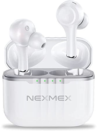 In-Ear Kopfhörer kompatibel mit Sony Xperia 5 V 1 V 10 V 1 IV 5 IV 10 IV Headset Kabellos TWS Bluetooth 5.1 5.2 LED Anzeige Drahtlose Ohrhörer Sport Ladebox, Farbe:6_TWS J7 Weiss