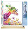 Figured'Art Peinture par Numéro Adulte avec Cadre Girafe Colorée Moderne - Activité Manuelle Kit de Loisir Créatif DIY Numéro d'Art Complet Animaux - 40x50cm avec châssis en bois à monter