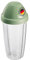 Westmark Mix- und Schüttelbecher/Shaker mit herausnehmbarer Mixscheibe, Fassungsvermögen: 0,5 l, Höhe: 18,7 cm, Kunststoff, BPA-frei, Maxi, Farbe: Klar/Grün, 3090227M