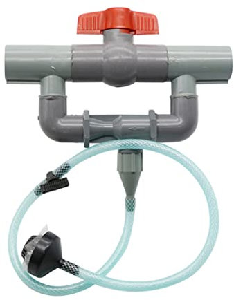 Düngemittelmischer -Injektoren Gewinde Bewässerung Venturi Dünger Injektoren Geräte -Kit mit Garten Wasserrohr Rohrrohr -Fließregelschalter Filter Kit 1Set