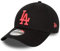 New Era Los Angeles Dodgers Fankappe schwarz pink 9Forty Basecap LA Teamlogo Cap MLB - One-Size